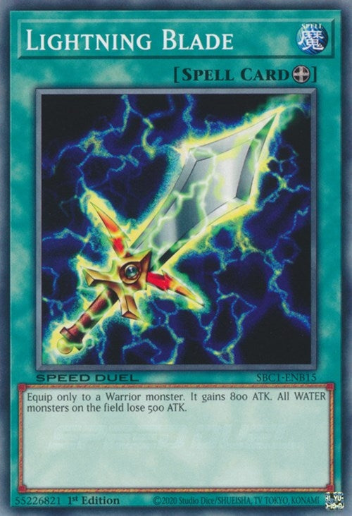 Lightning Blade (115) (SBC1) - YuGiOh Single
