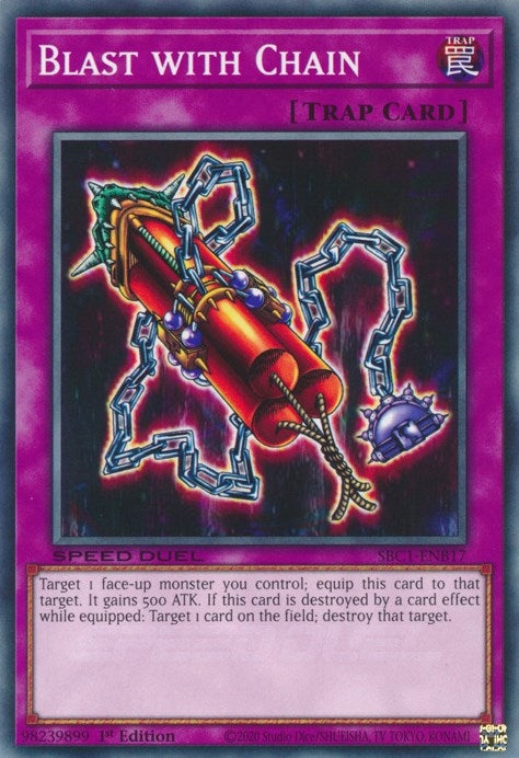 Blast with Chain (117) (SBC1) - YuGiOh Single