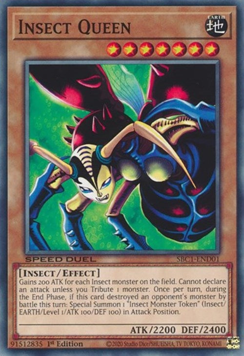Insect Queen (101) (SBC1) - YuGiOh Single