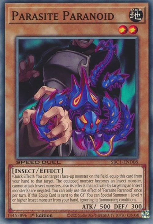 Parasite Paranoid (108) (SBC1) - YuGiOh Single