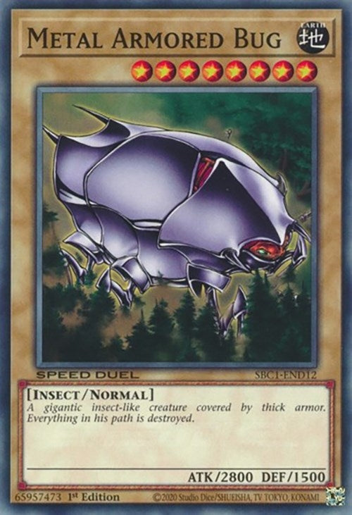 Metal Armored Bug (112) (SBC1) - YuGiOh Single