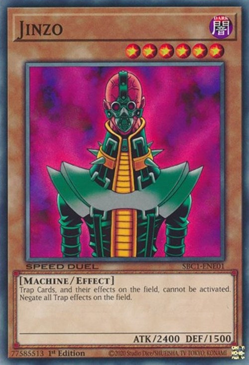 Jinzo (101) (SBC1) - YuGiOh Single
