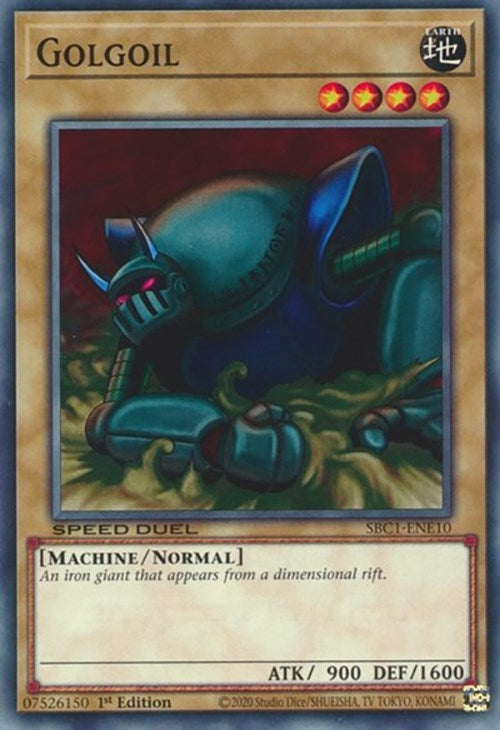 Golgoil (110) (SBC1) - YuGiOh Single