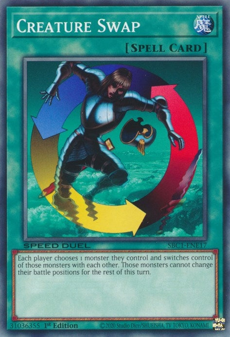 Creature Swap (117) (SBC1) - YuGiOh Single