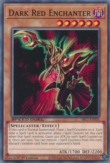Dark Red Enchanter (105) (SBC1) - YuGiOh Single