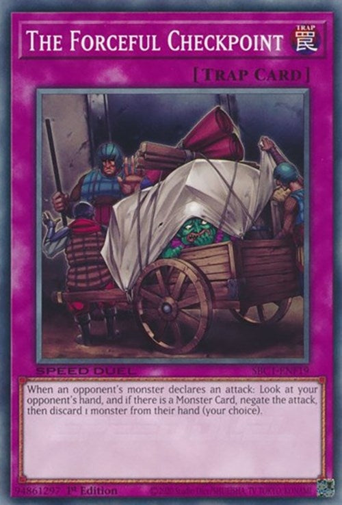 The Forceful Checkpoint (119) (SBC1) - YuGiOh Single