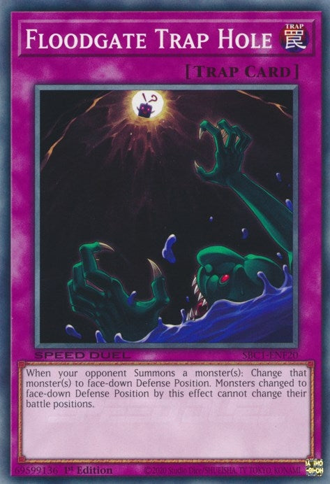 Floodgate Trap Hole (120) (SBC1) - YuGiOh Single