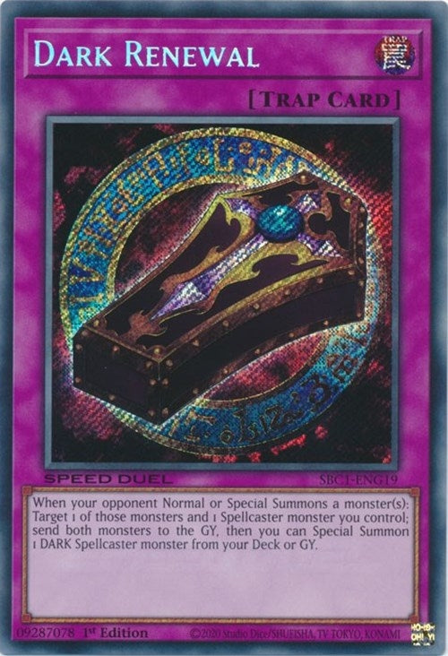 Dark Renewal (Secret Rare) (119) (SBC1) - YuGiOh Single