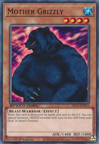 Mother Grizzly (110) (SBC1) - YuGiOh Single