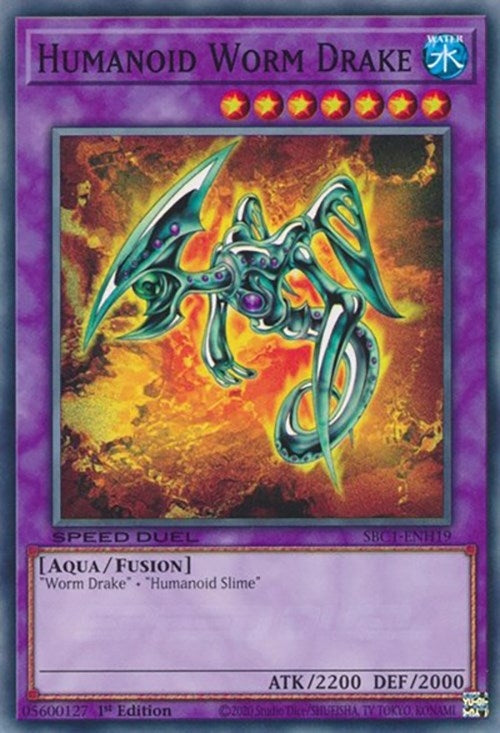 Humanoid Worm Drake (119) (SBC1) - YuGiOh Single