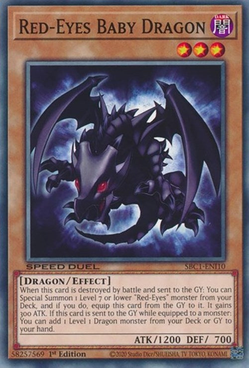 Red-Eyes Baby Dragon (110) (SBC1) - YuGiOh Single