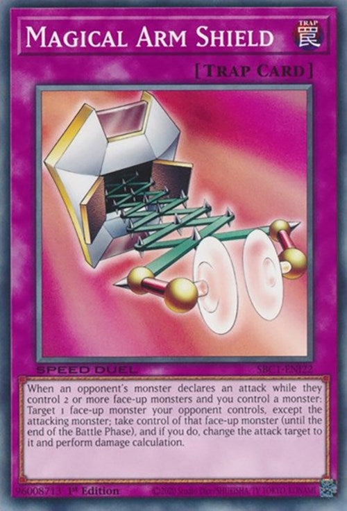 Magical Arm Shield (122) (SBC1) - YuGiOh Single