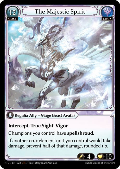 The Majestic Spirit (23) (FTC) - Grand Archive TCG Single