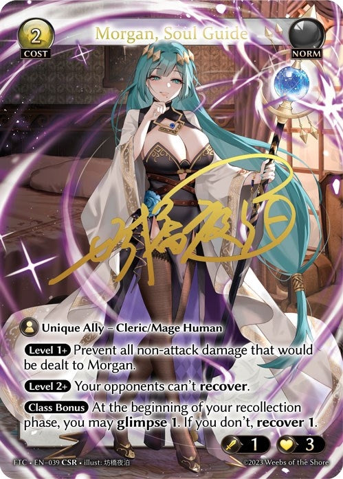 Morgan Soul Guide (CSR) (39) (FTC) - Grand Archive TCG Single
