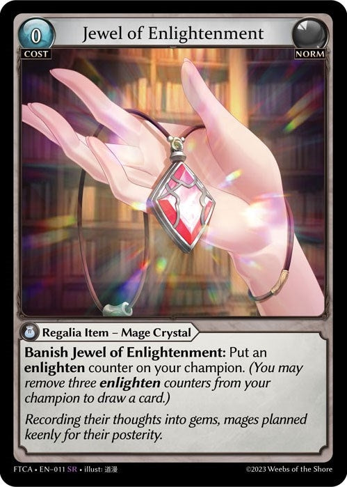 Jewel of Enlightenment (11) (FTC) - Grand Archive TCG Single