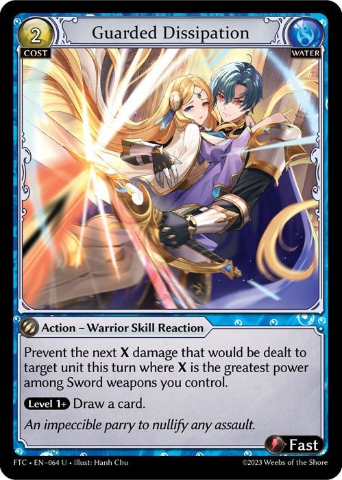 Guarded Dissipation (64) (FTC) - Grand Archive TCG Single