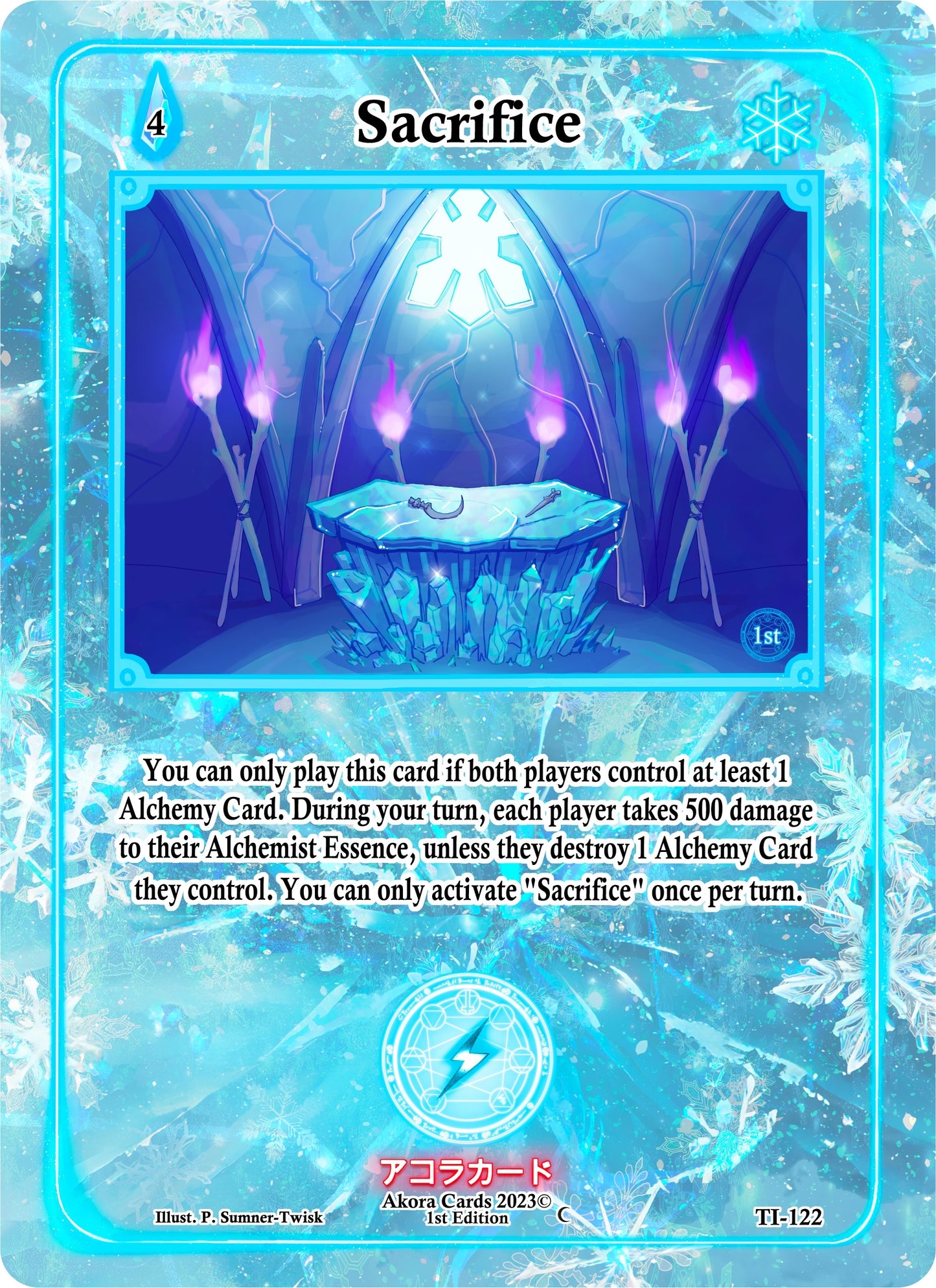 Sacrifice (122) (TI1E) - Akora TCG Single