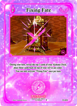 Fixing Fate (59) (TI1E) - Akora TCG Single