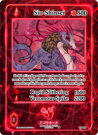 Sio-Shinsei (9) (TI1E) - Akora TCG Single