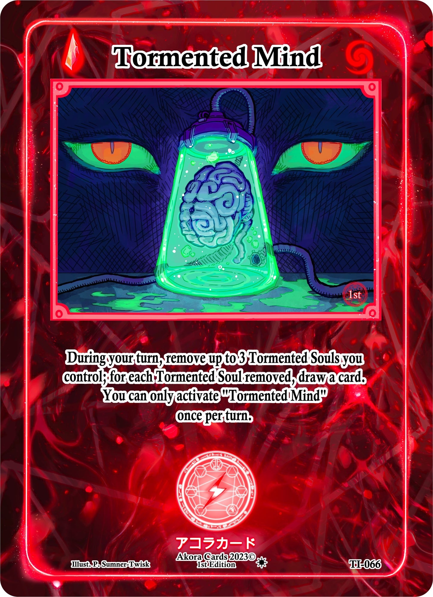 Tormented Mind (66) (TI1E) - Akora TCG Single