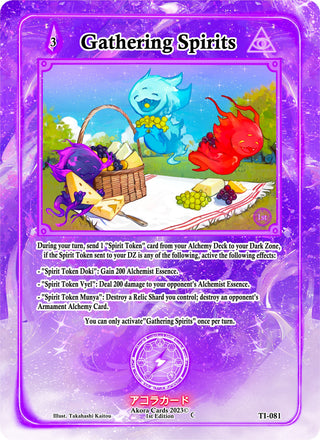 Gathering Spirits (81) (TI1E) - Akora TCG Single