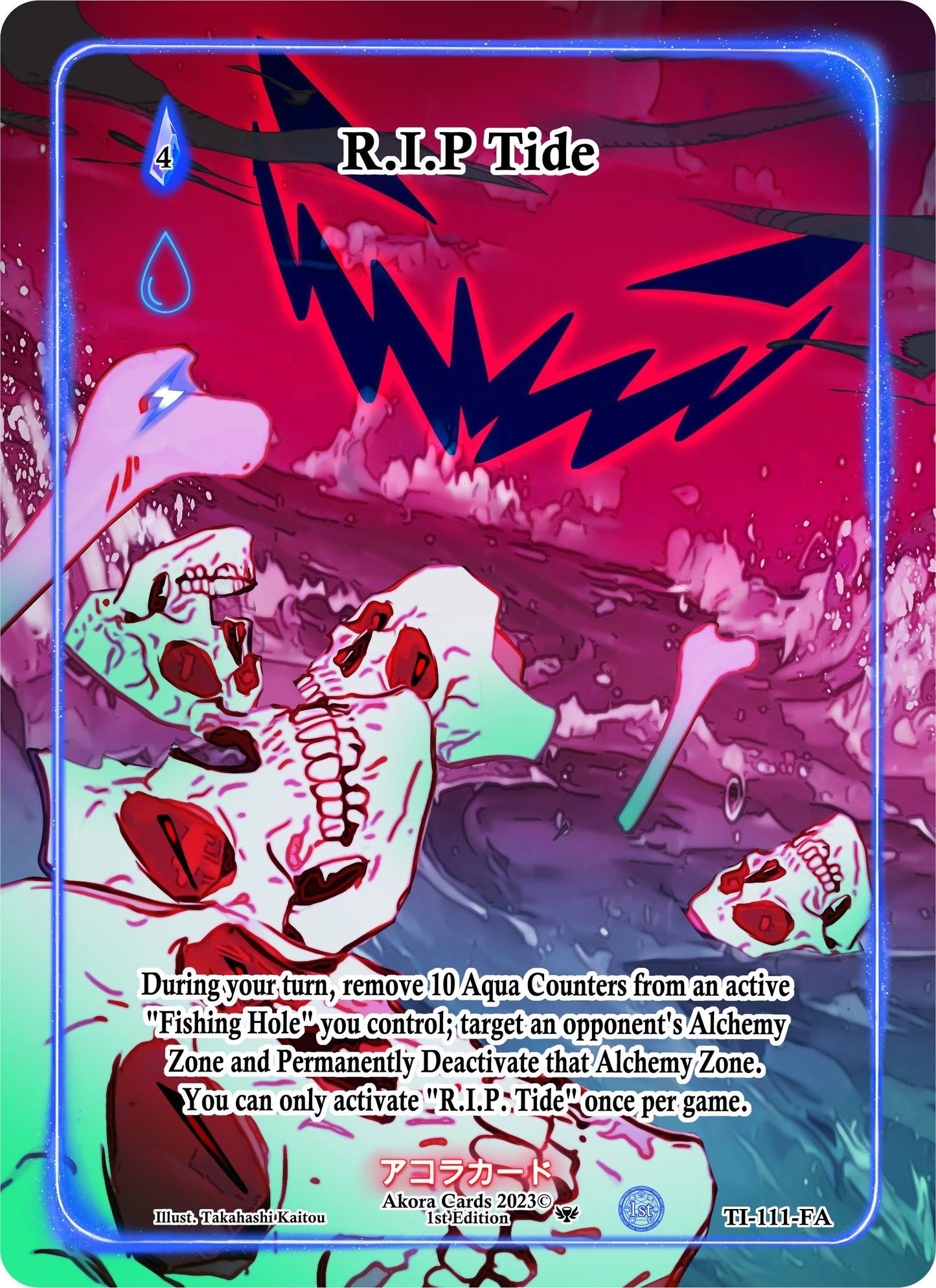 R.I.P Tide (Full Art) (111) (TI1E) - Akora TCG Single