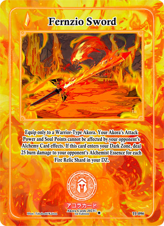 Fernzio Sword (96) (TI1E) - Akora TCG Single