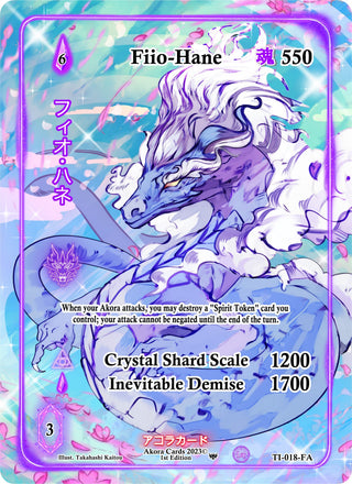 Fiio-Hane (Full Art) (18) (TI1E) - Akora TCG Single