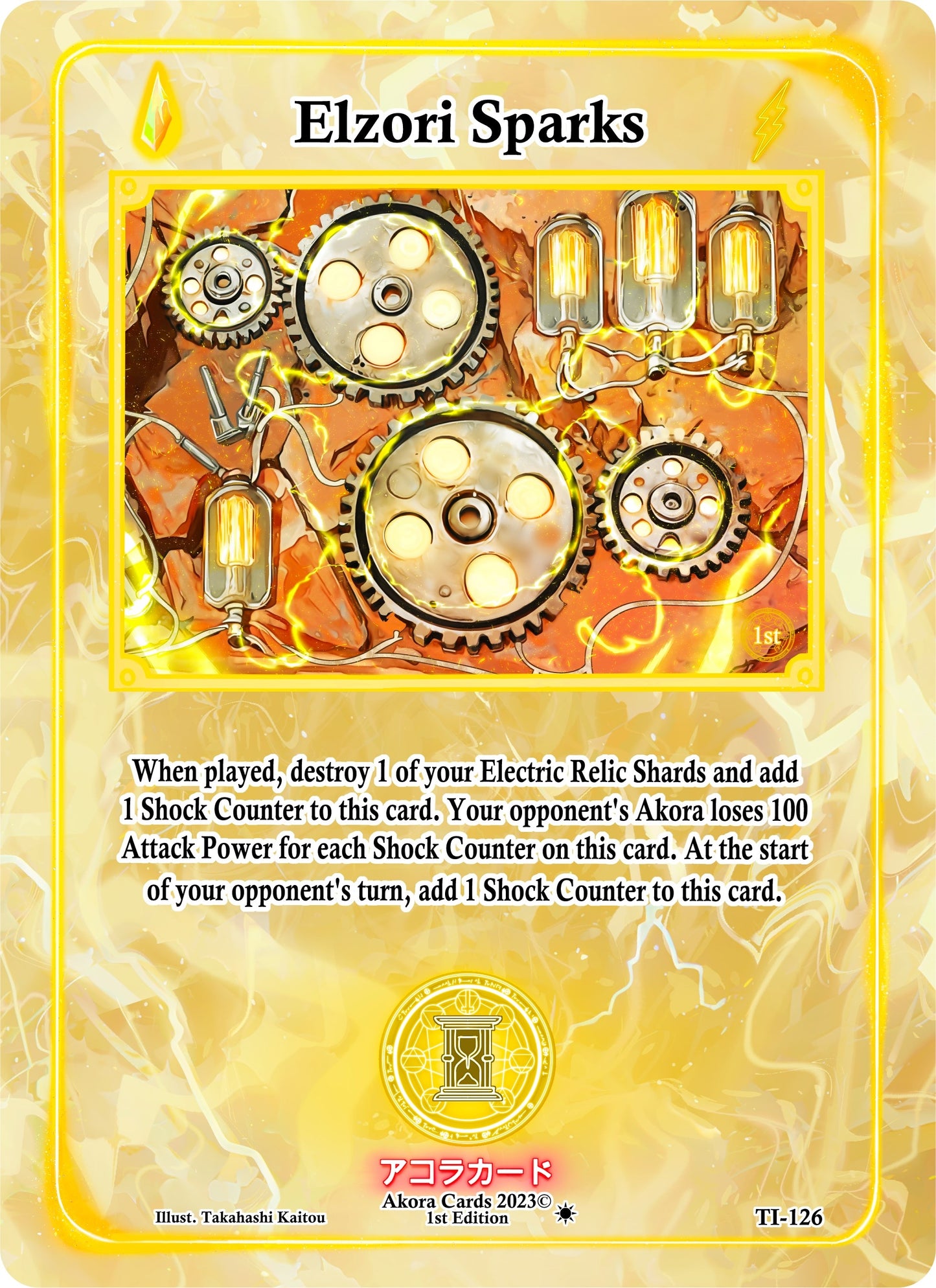 Elzori Sparks (126) (TI1E) - Akora TCG Single