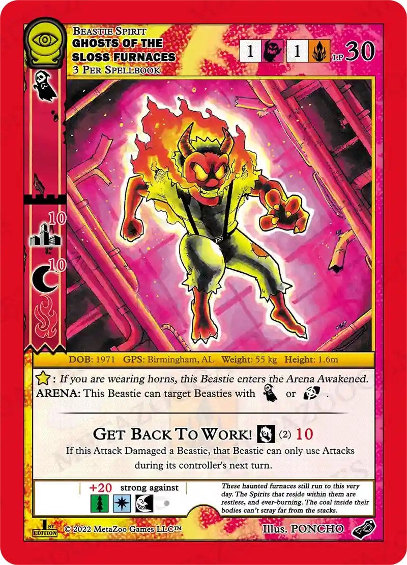 Ghosts of the Sloss Furnaces (Blister Pack Promo) (SCE1E) - MetaZoo Single
