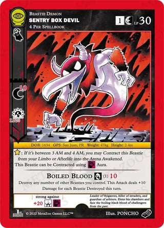 Sentry Box Devil (Blister Pack Promo) (SCE1E) - MetaZoo Single