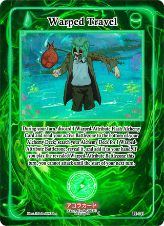 Warped Travel (141) (TI1E) - Akora TCG Single