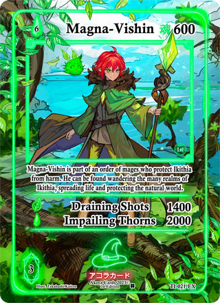 Magna-Vishin (Extended Art) (21) (TI1E) - Akora TCG Single