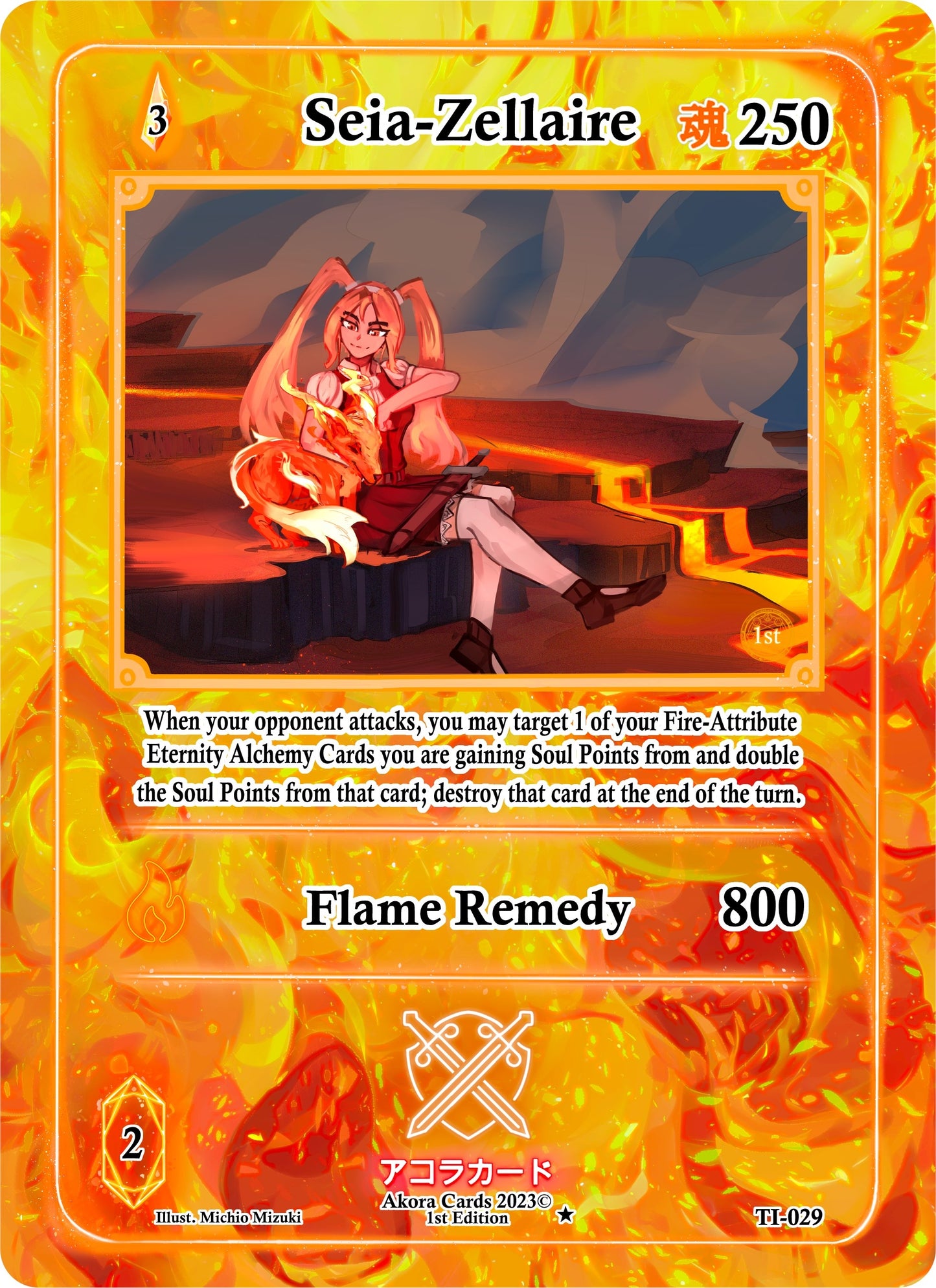 Seia-Zellaire (29) (TI1E) - Akora TCG Single