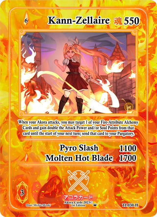 Kann-Zellaire (Holo) (30) (TI1E) - Akora TCG Single