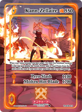Kann-Zellaire (Extended Art) (30) (TI1E) - Akora TCG Single