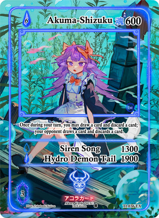 Akuma-Shizuku (Extended Art) (36) (TI1E) - Akora TCG Single