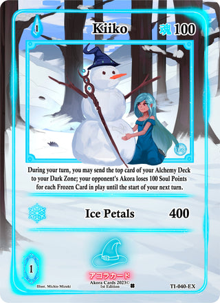 Kiiko (Extended Art) (40) (TI1E) - Akora TCG Single