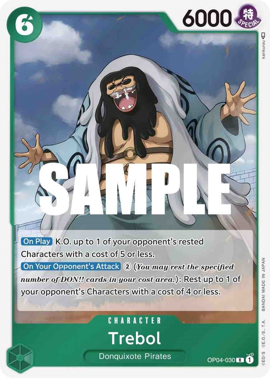 Trebol (4030) (OP04) - One Piece Card Game Single