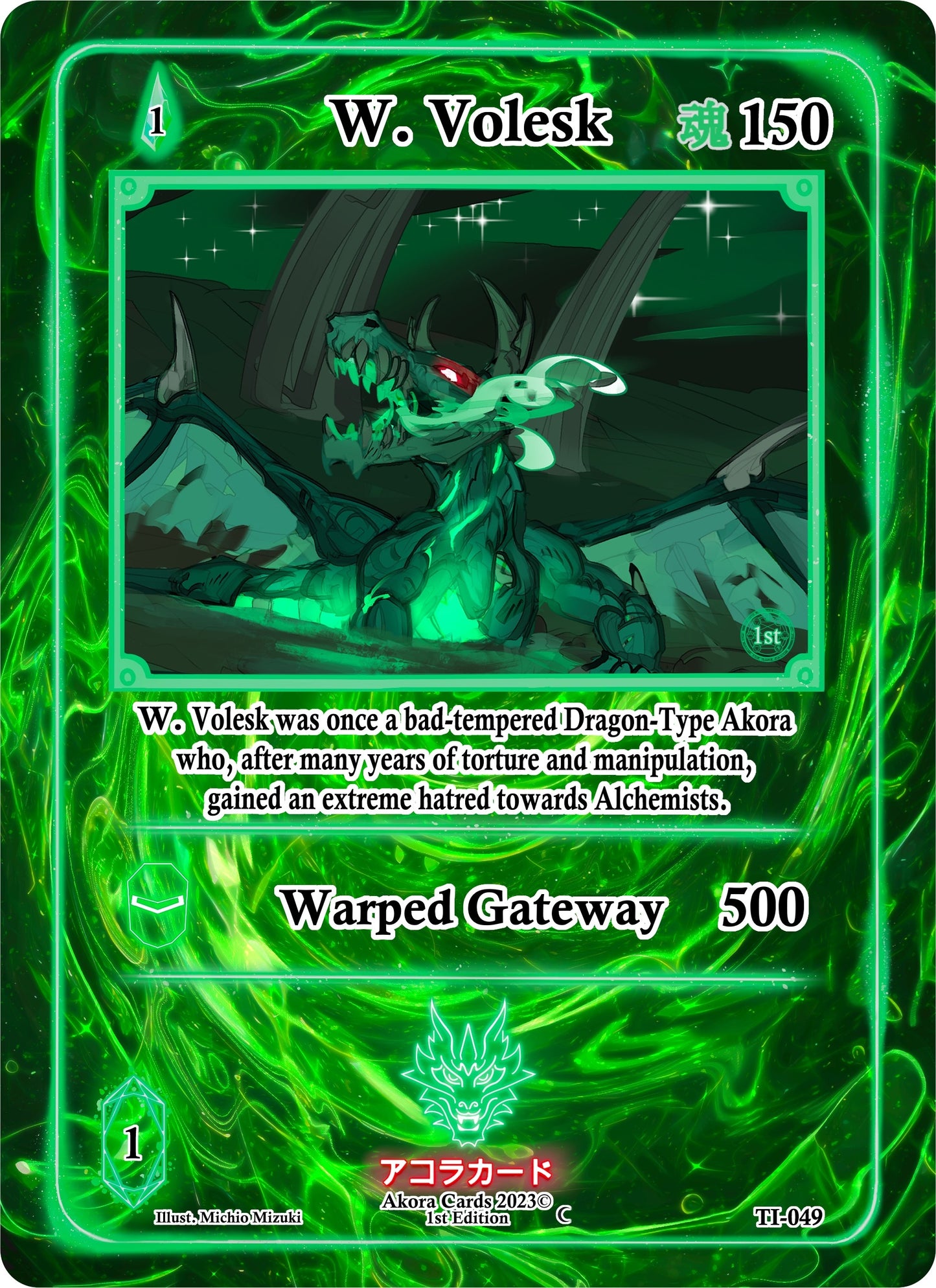 W. Volesk (49) (TI1E) - Akora TCG Single