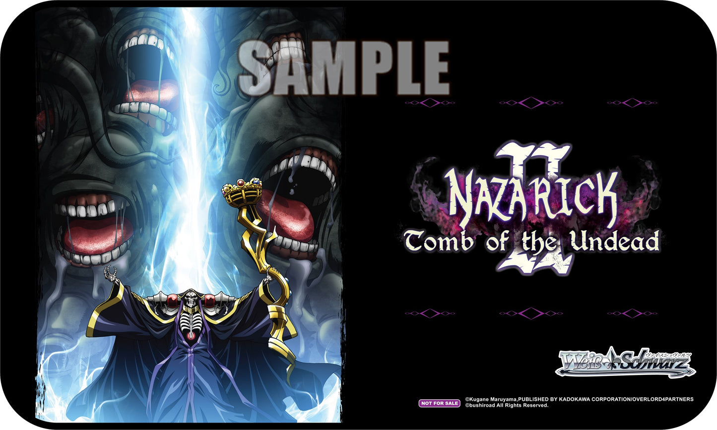 Weiss Schwarz Preorder Stitched Playmat - Nazarick Tomb of the Undead Vol. 2 - Playmats Sealed