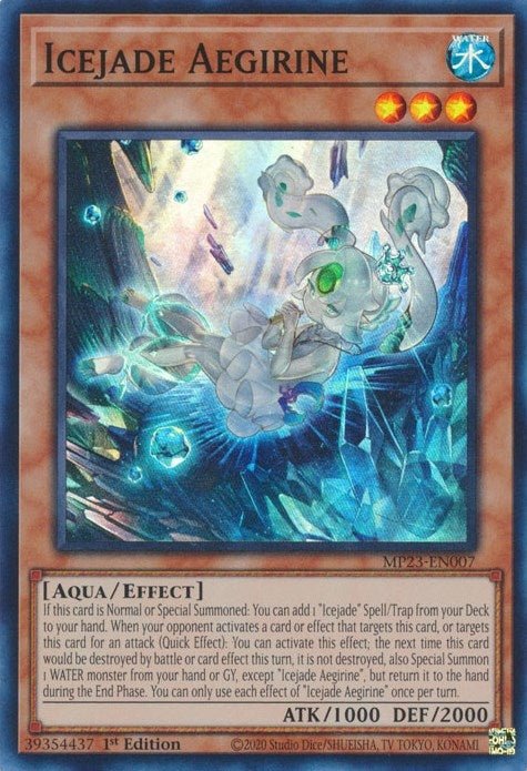 Icejade Aegirine (23007) (MP23) - YuGiOh Single