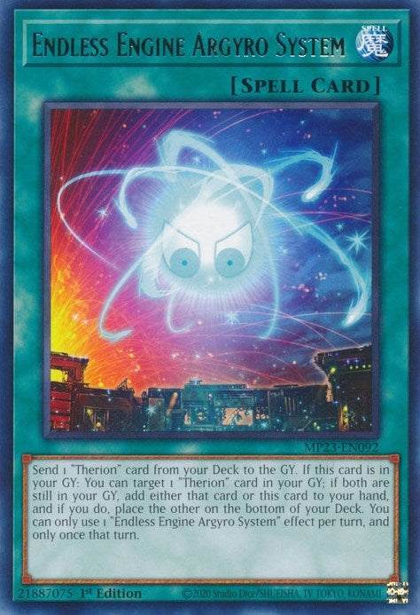 Endless Engine Argyro System (23092) (MP23) - YuGiOh Single