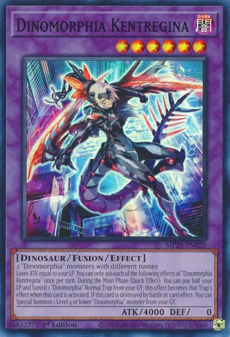 Dinomorphia Kentregina (23020) (MP23) - YuGiOh Single