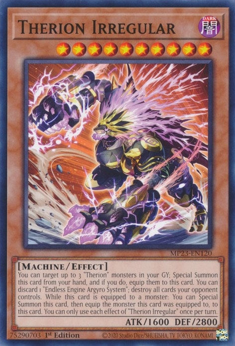 Therion Irregular (23120) (MP23) - YuGiOh Single