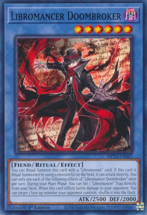 Libromancer Doombroker (23047) (MP23) - YuGiOh Single