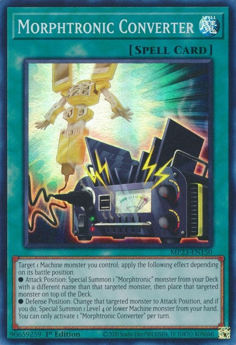 Morphtronic Converter (23150) (MP23) - YuGiOh Single