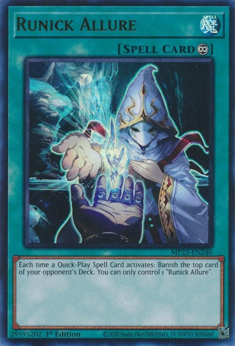 Runick Allure (23240) (MP23) - YuGiOh Single