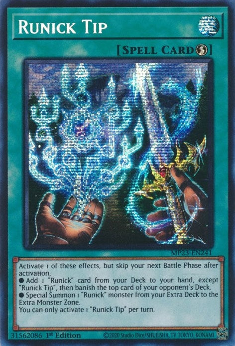 Runick Tip (23241) (MP23) - YuGiOh Single