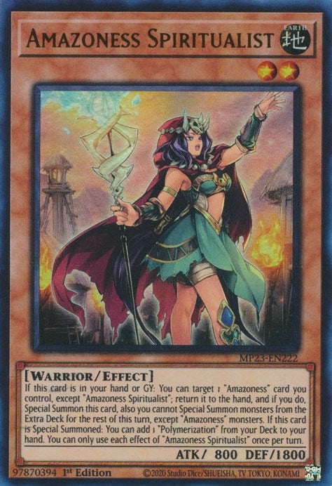 Amazoness Spiritualist (23222) (MP23) - YuGiOh Single